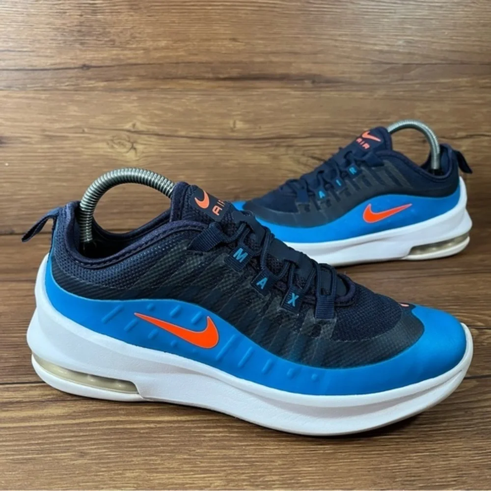 Nike Air Max Axis Blue Athletic Sneakers Size 5.5Y Shoes